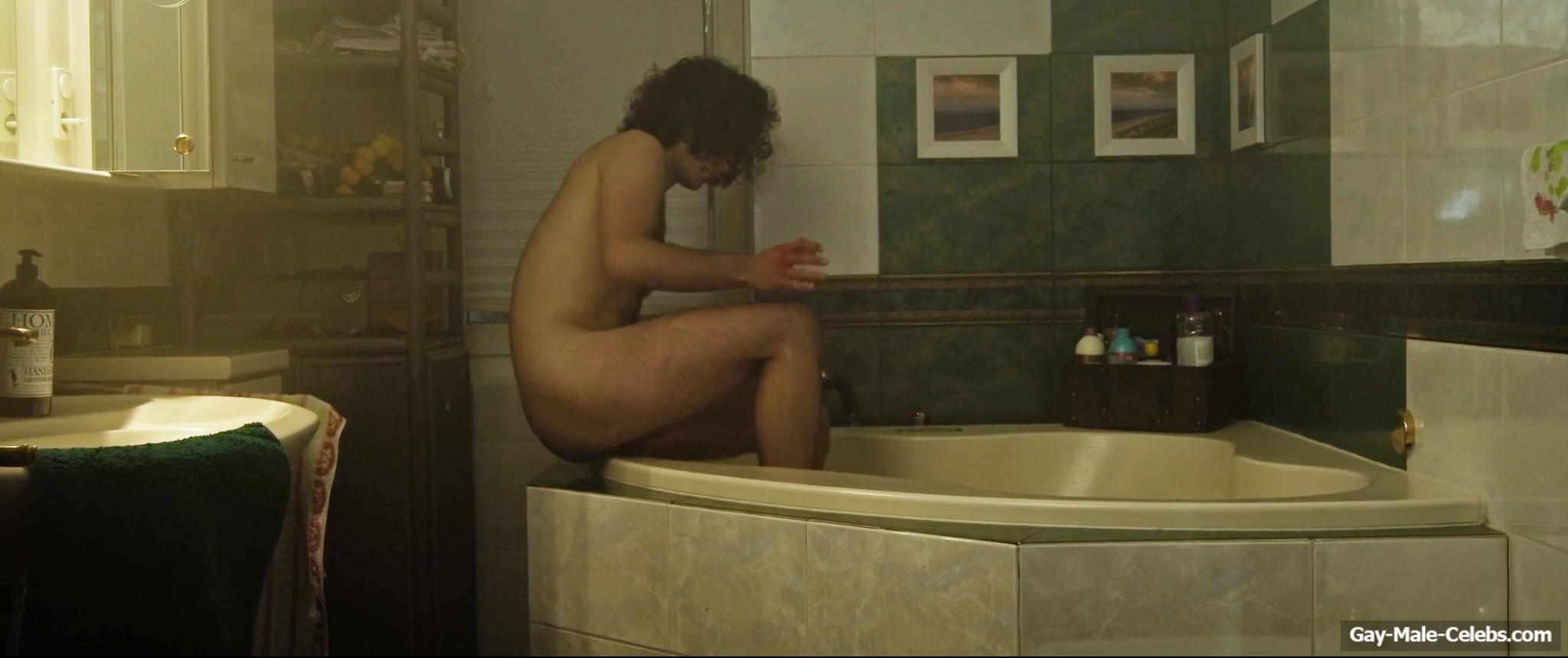 Nicolas Sidiropulos frontal nude in Goodnight Killer