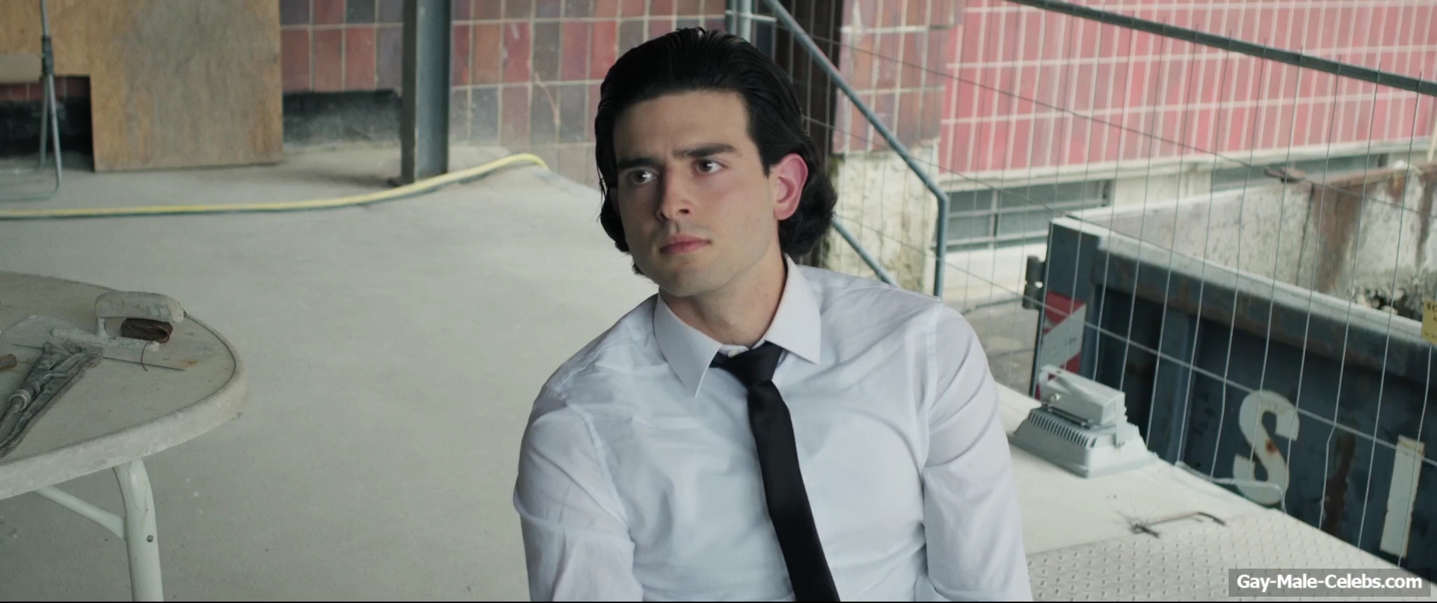 Nicolas Sidiropulos frontal nude in Goodnight Killer