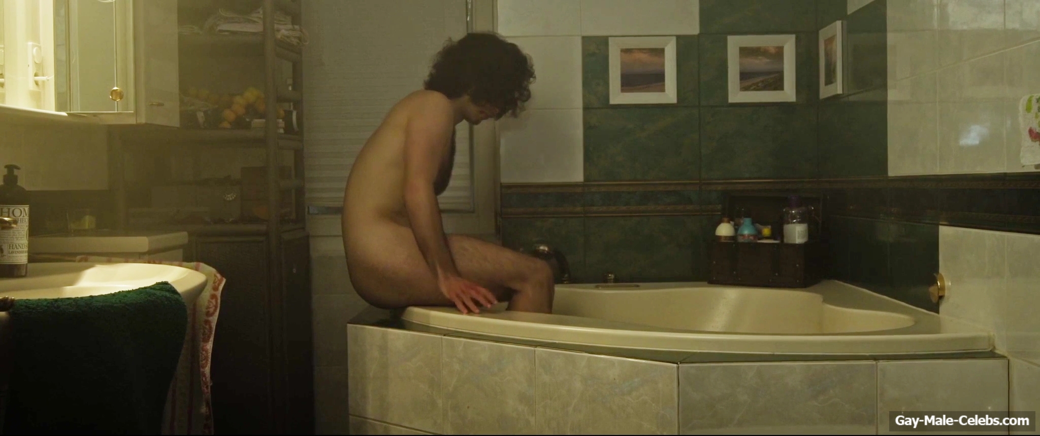 Nicolas Sidiropulos frontal nude in Goodnight Killer