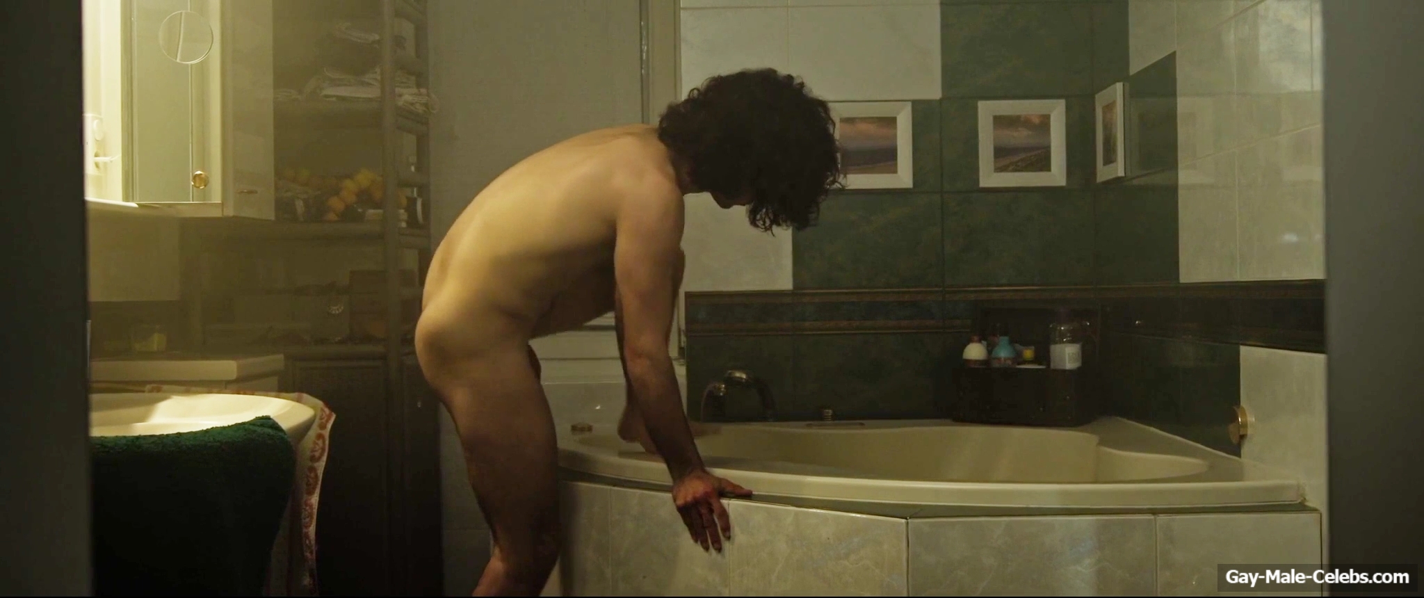 Nicolas Sidiropulos frontal nude in Goodnight Killer