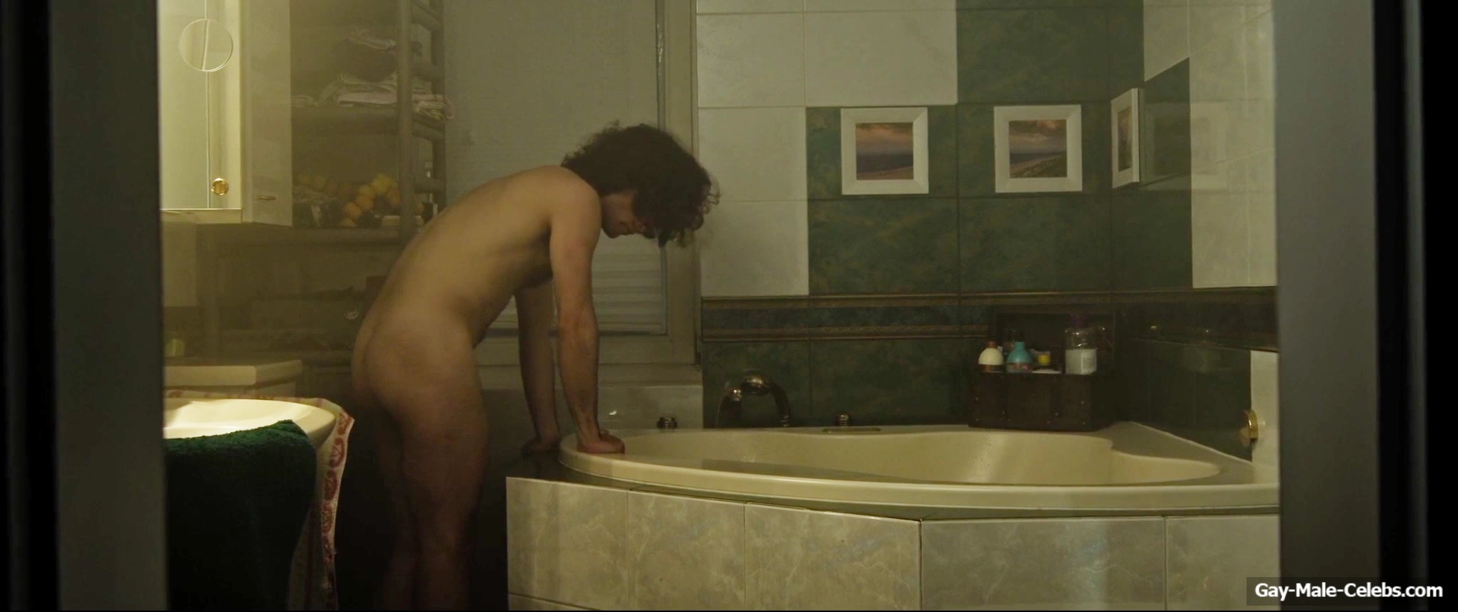 Nicolas Sidiropulos frontal nude in Goodnight Killer