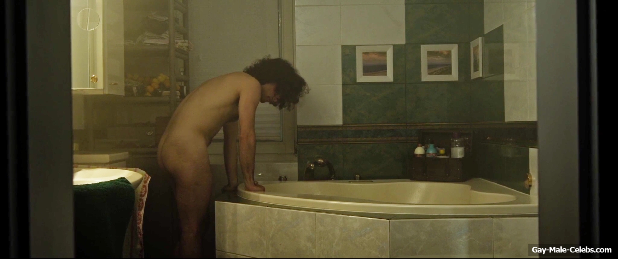 Nicolas Sidiropulos frontal nude in Goodnight Killer