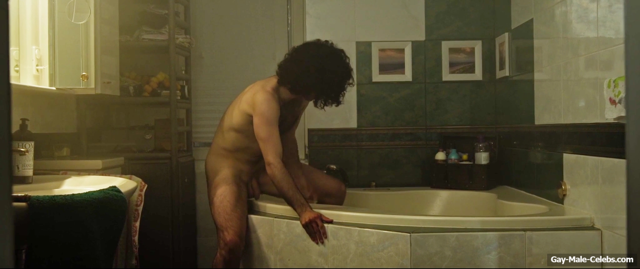 Nicolas Sidiropulos frontal nude in Goodnight Killer