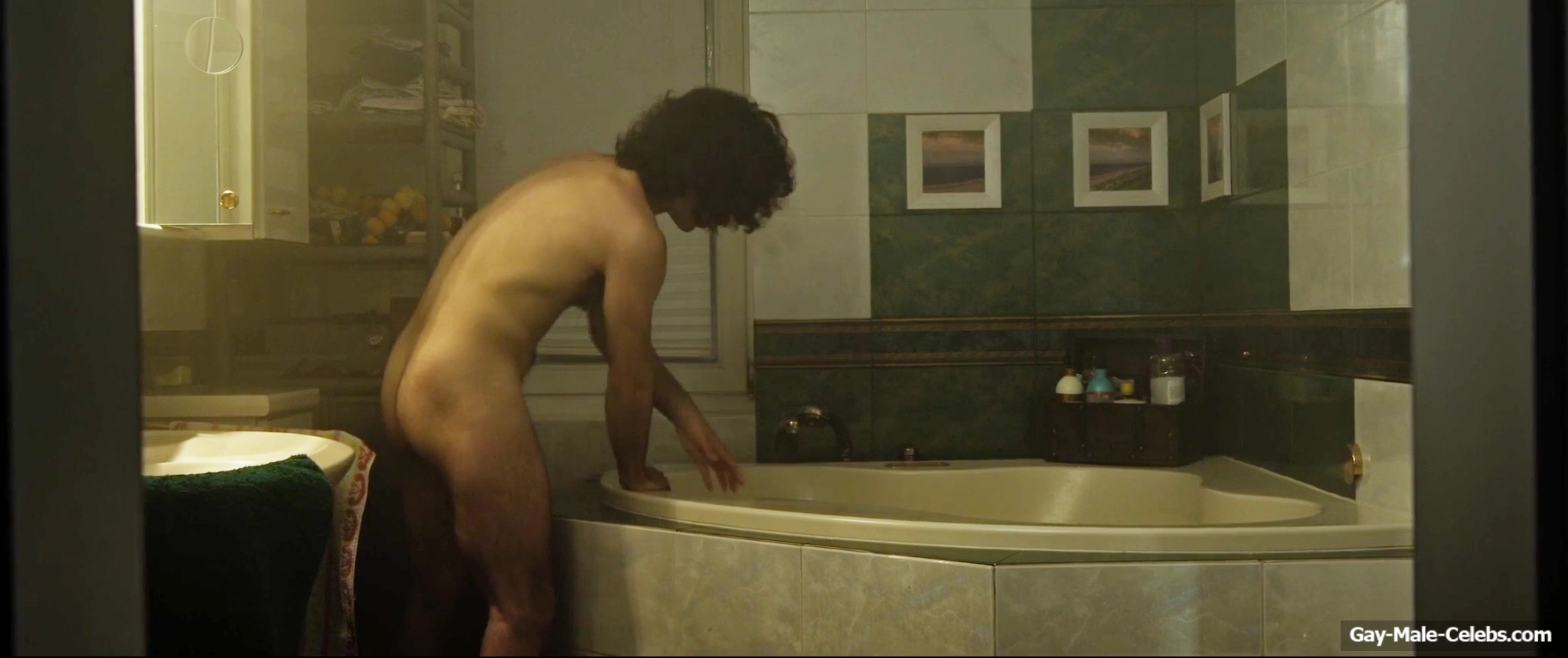 Nicolas Sidiropulos frontal nude in Goodnight Killer