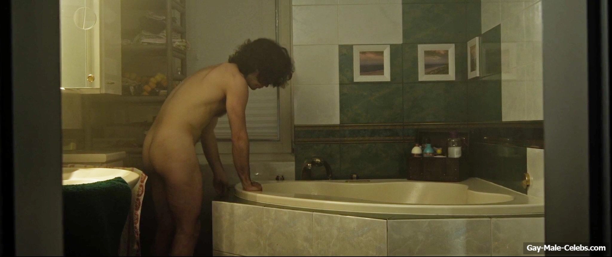 Nicolas Sidiropulos frontal nude in Goodnight Killer