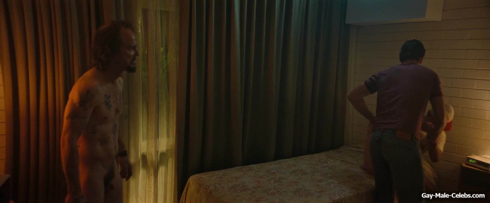 Oscar Redding Exposed Nude Penis In Run