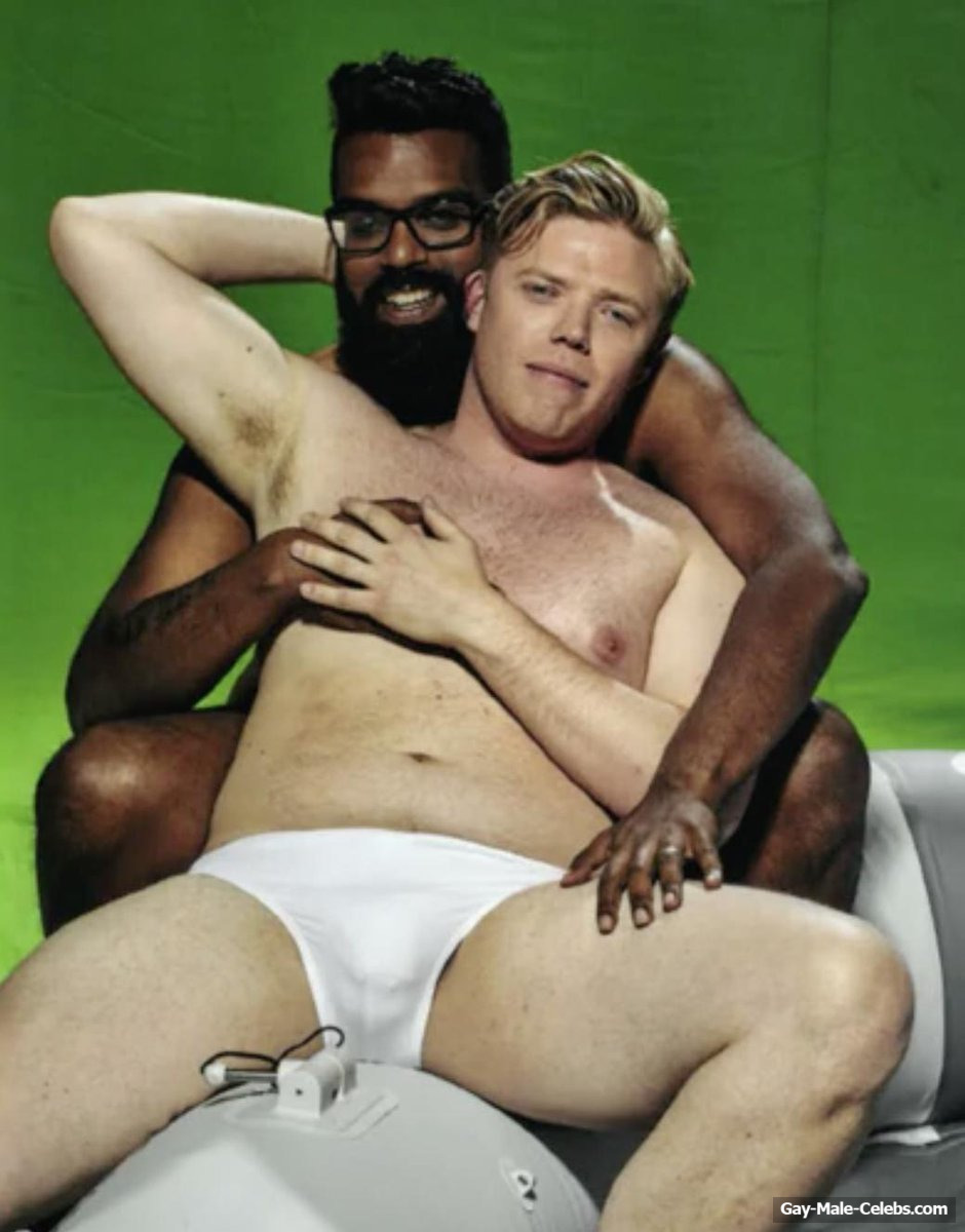 Rob Beckett and Romesh Ranganathan nude in Rob vs Romesh