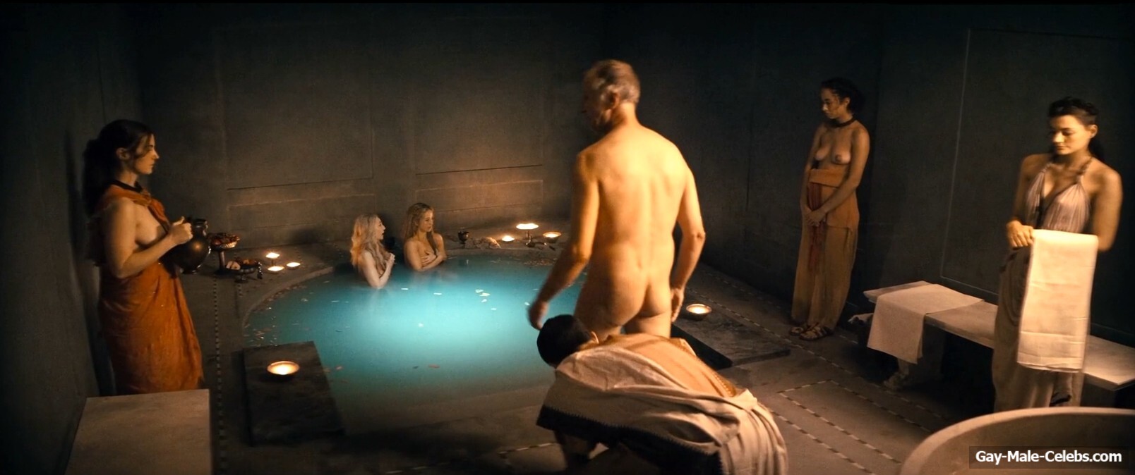 Adam Gardiner Nude Dick Scenes in Spartacus House Of Ashur