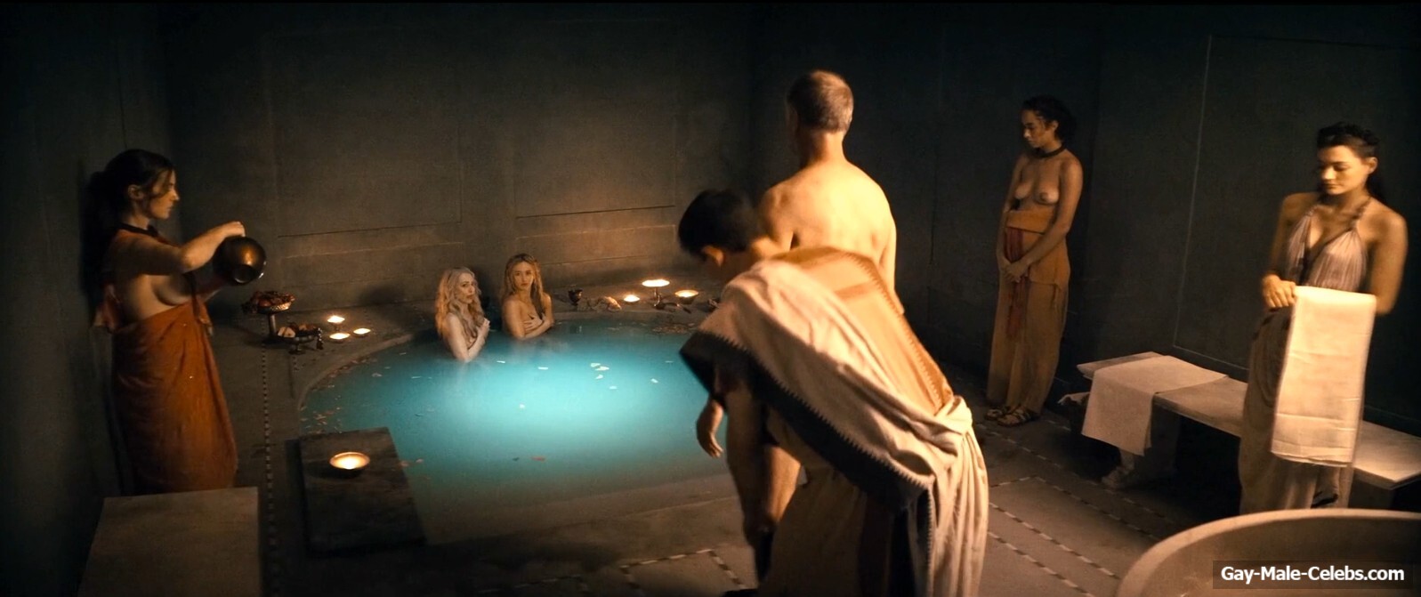 Adam Gardiner Nude Dick Scenes in Spartacus House Of Ashur
