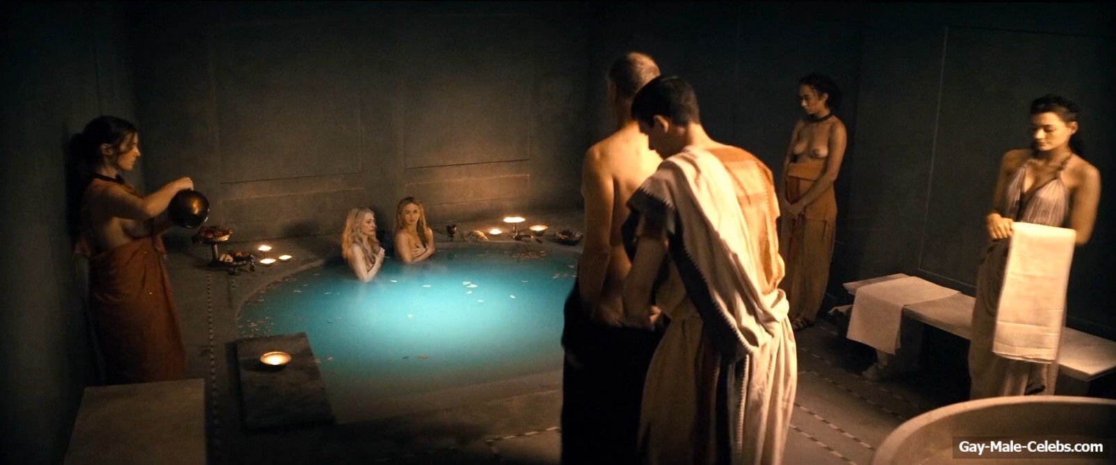 Adam Gardiner Nude Dick Scenes in Spartacus House Of Ashur