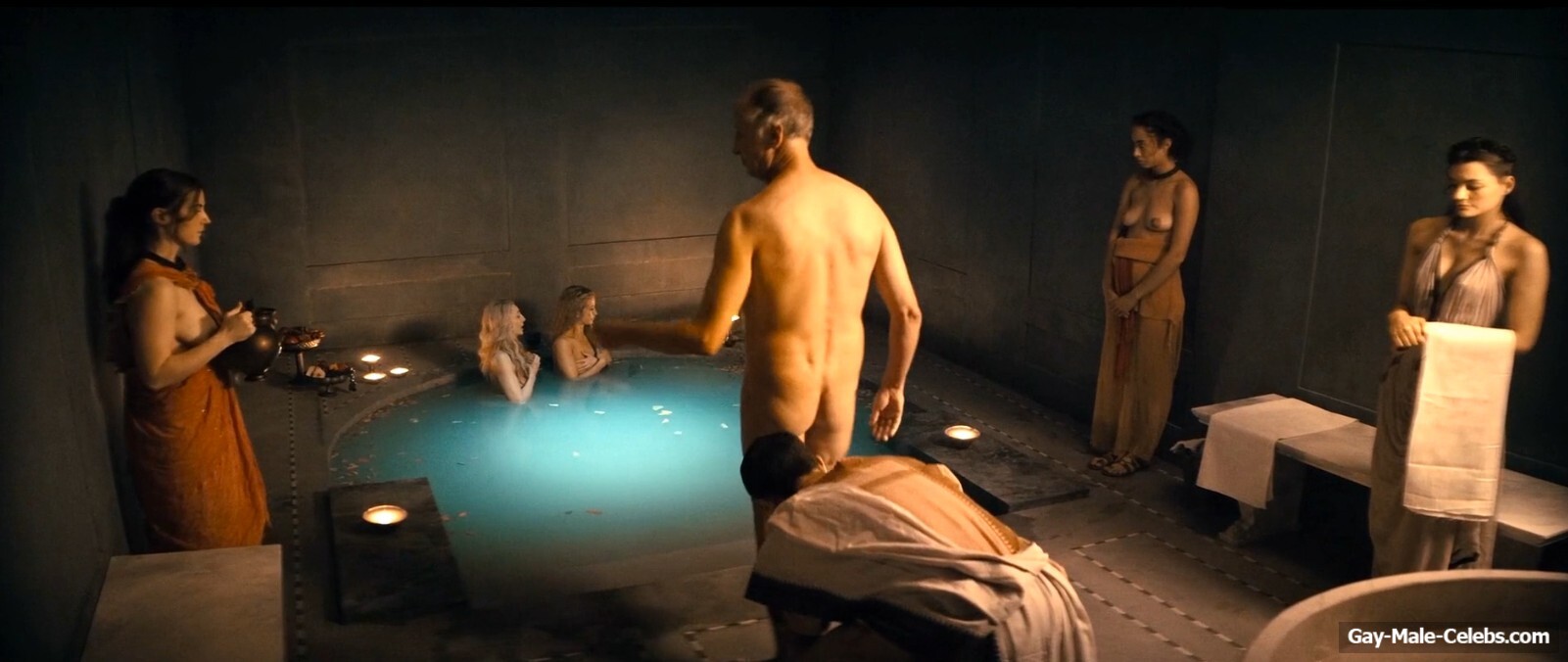 Adam Gardiner Nude Dick Scenes in Spartacus House Of Ashur