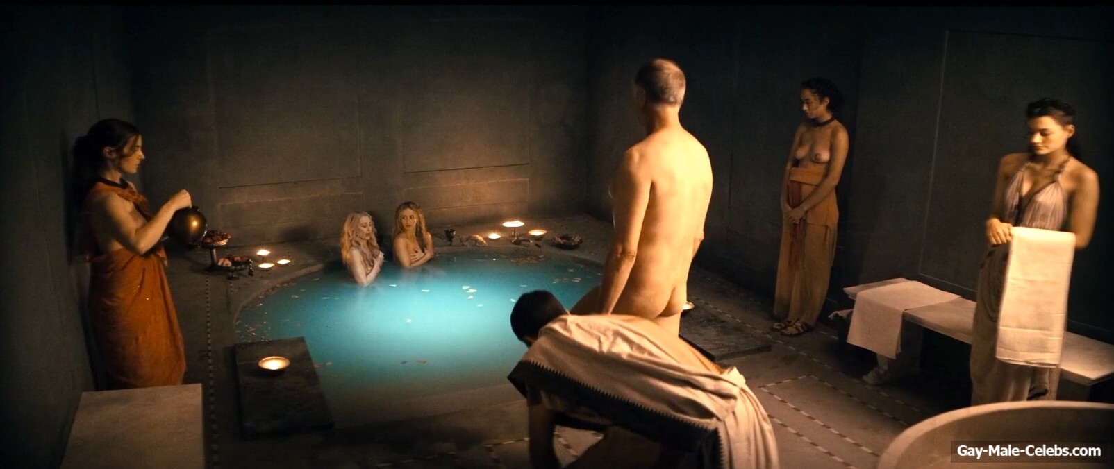 Adam Gardiner Nude Dick Scenes in Spartacus House Of Ashur
