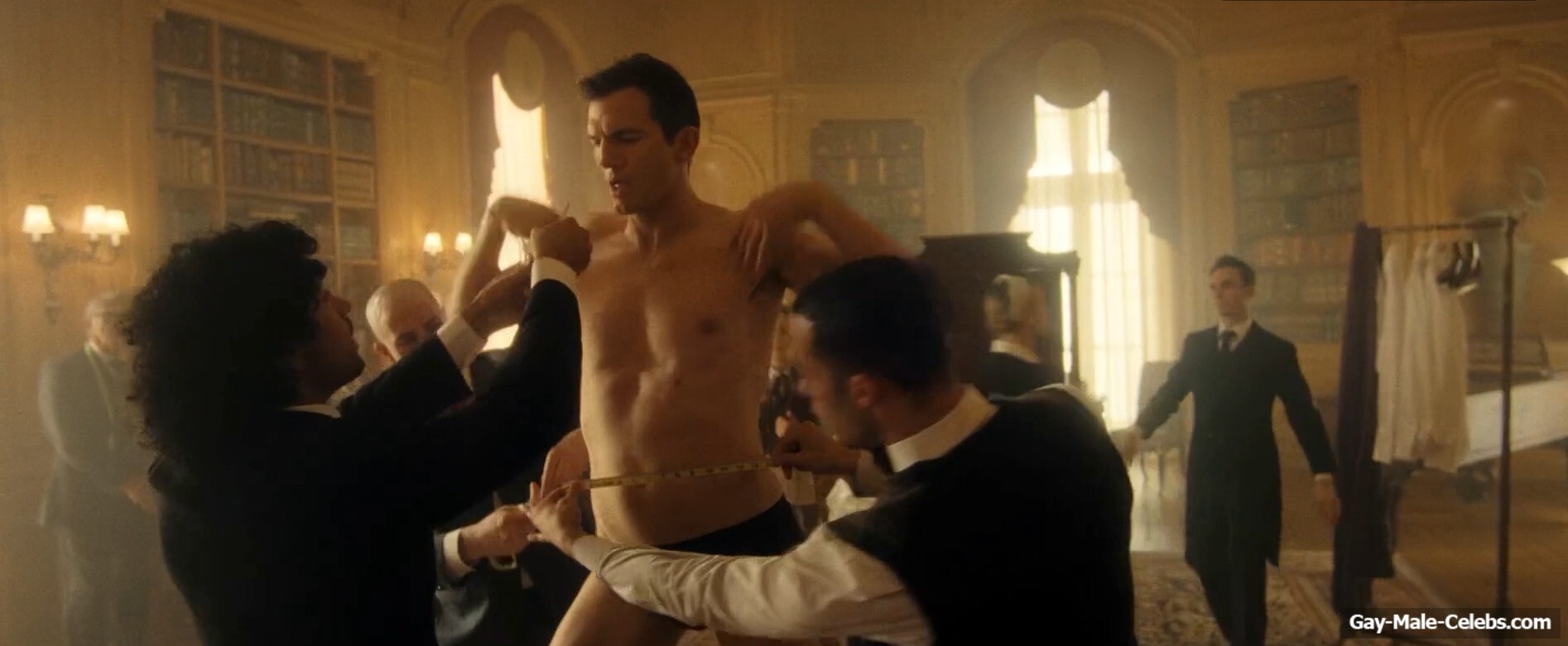 Ashton Kutcher bulge and shirtless in The Beauty