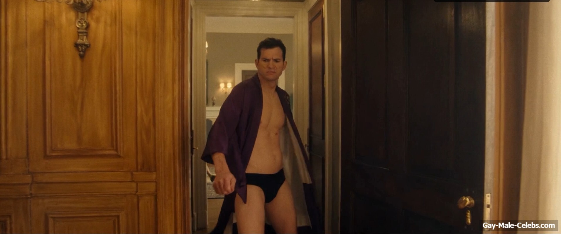 Ashton Kutcher bulge and shirtless in The Beauty