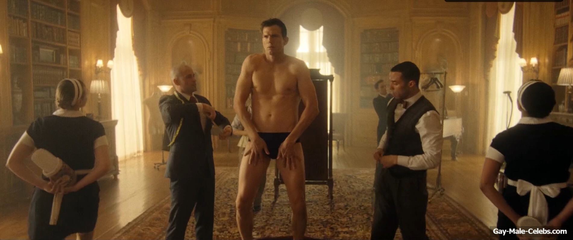 Ashton Kutcher bulge and shirtless in The Beauty