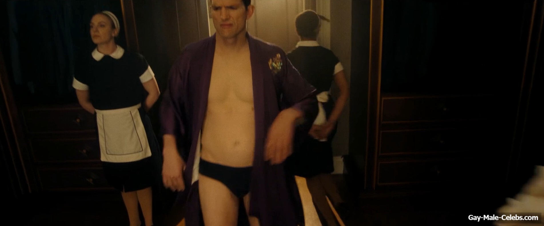 Ashton Kutcher bulge and shirtless in The Beauty