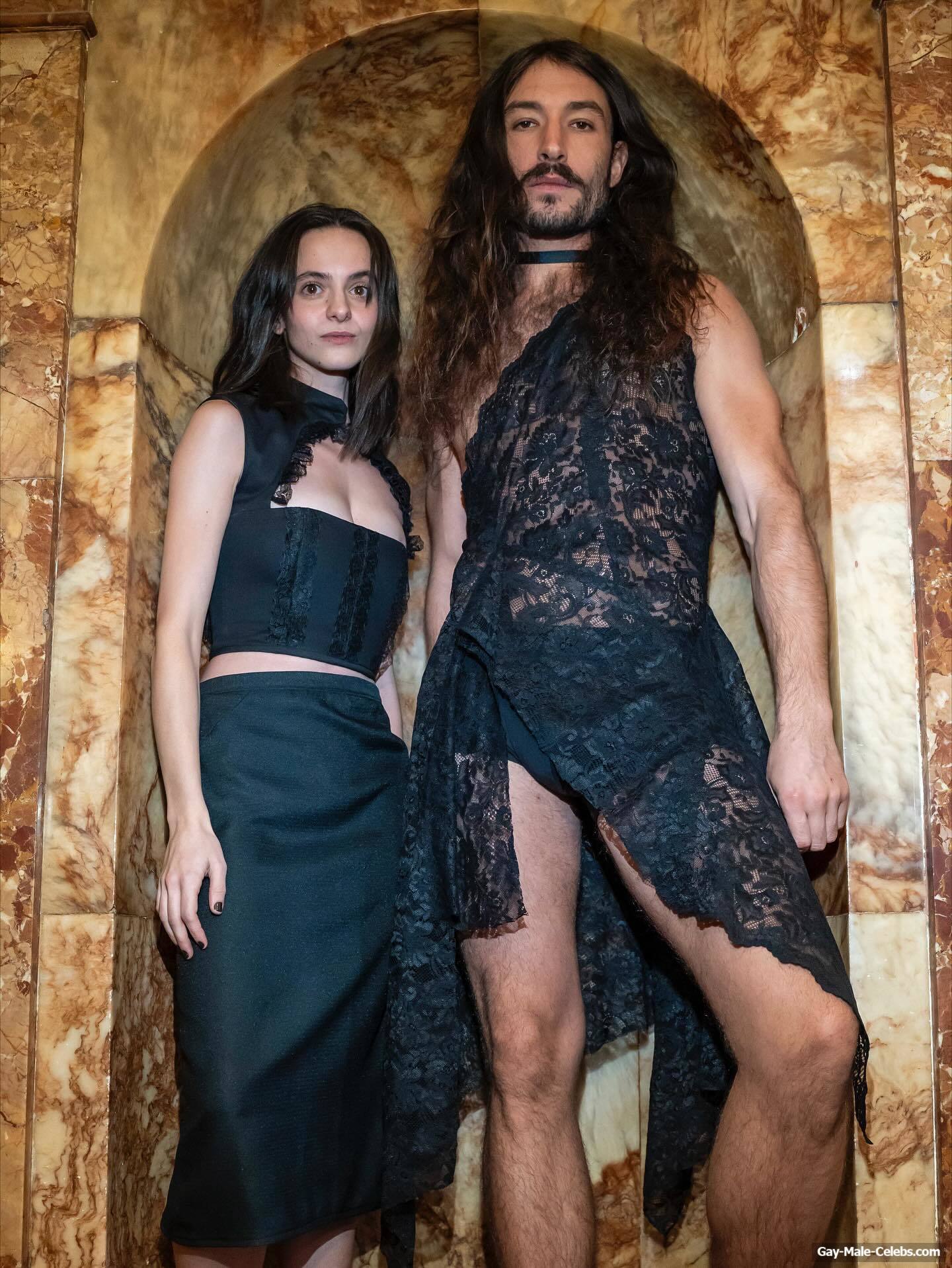 Ezra Miller Cock Bulge And Lacy Lingerie Pics