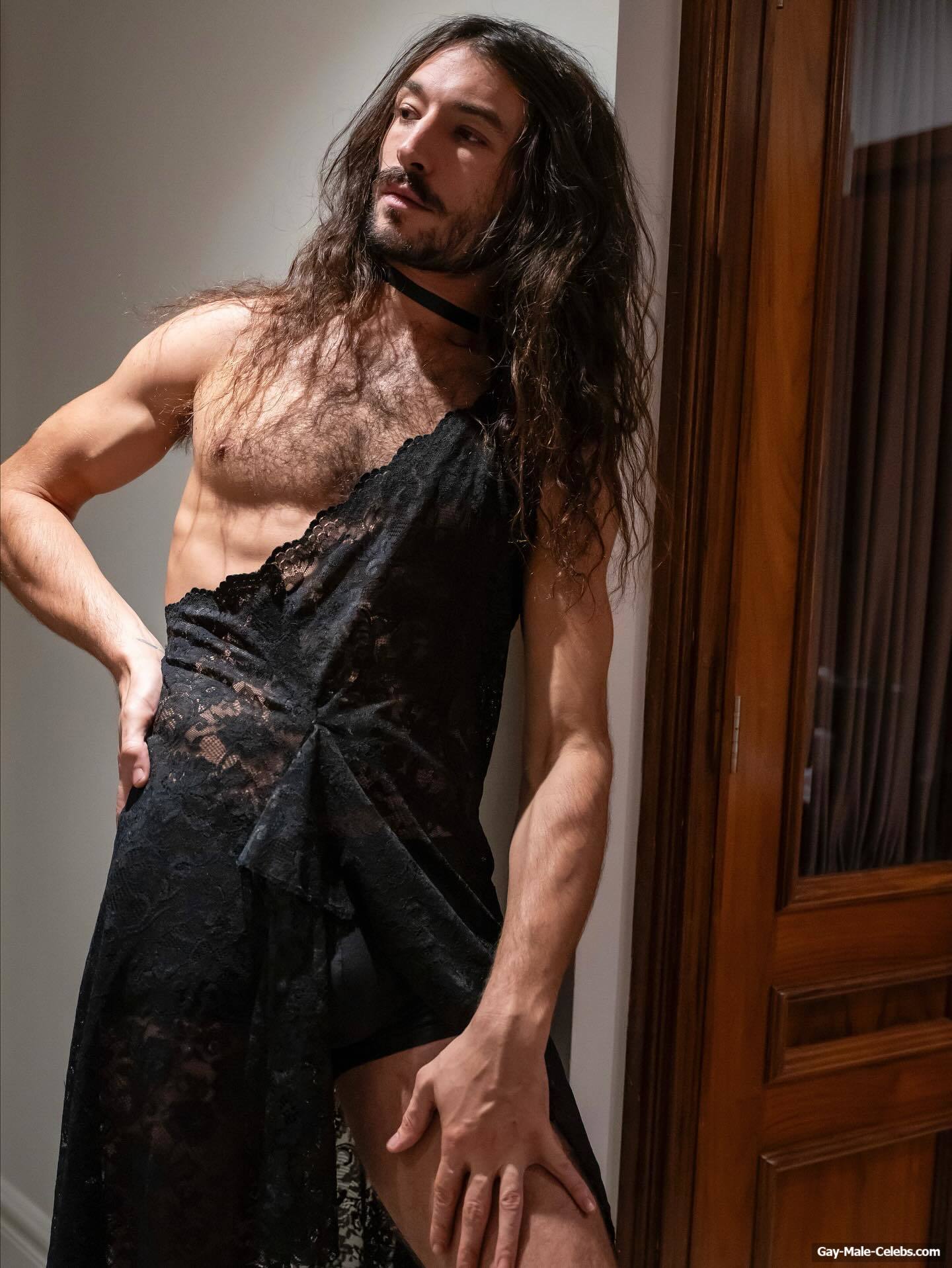 Ezra Miller Cock Bulge And Lacy Lingerie Pics