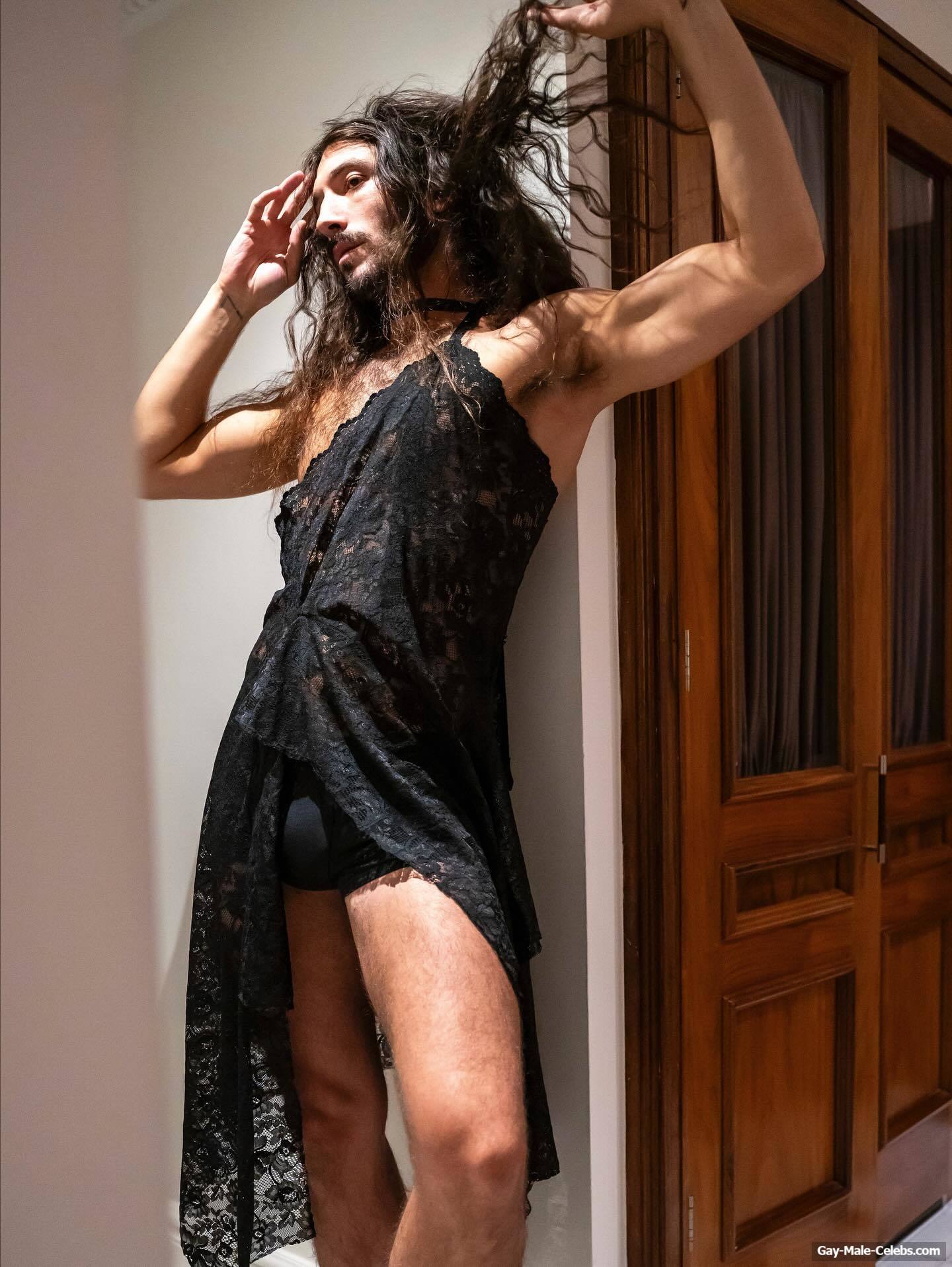 Ezra Miller Cock Bulge And Lacy Lingerie Pics