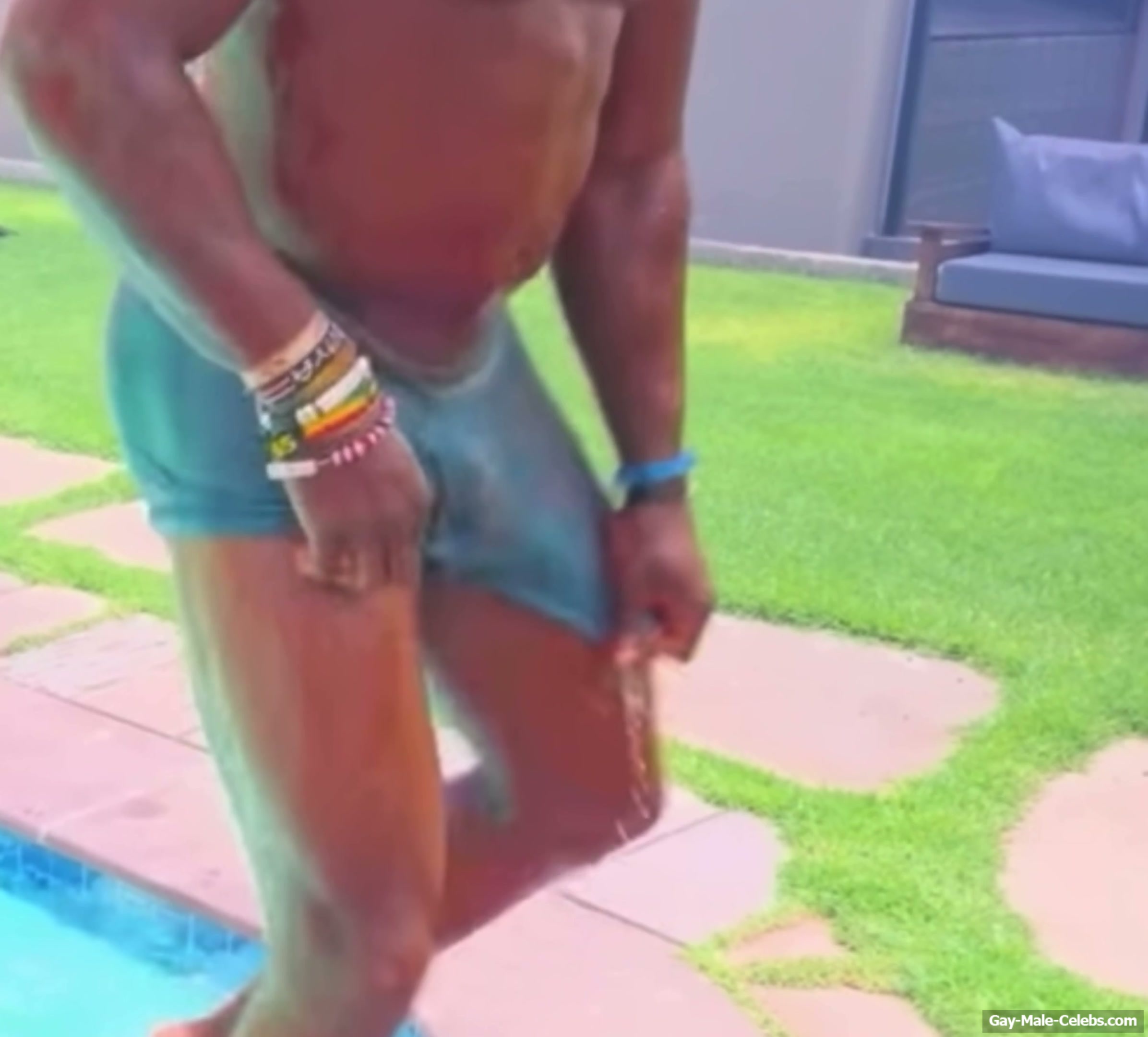 IShowSpeed Nude Penis Through Wet Shorts