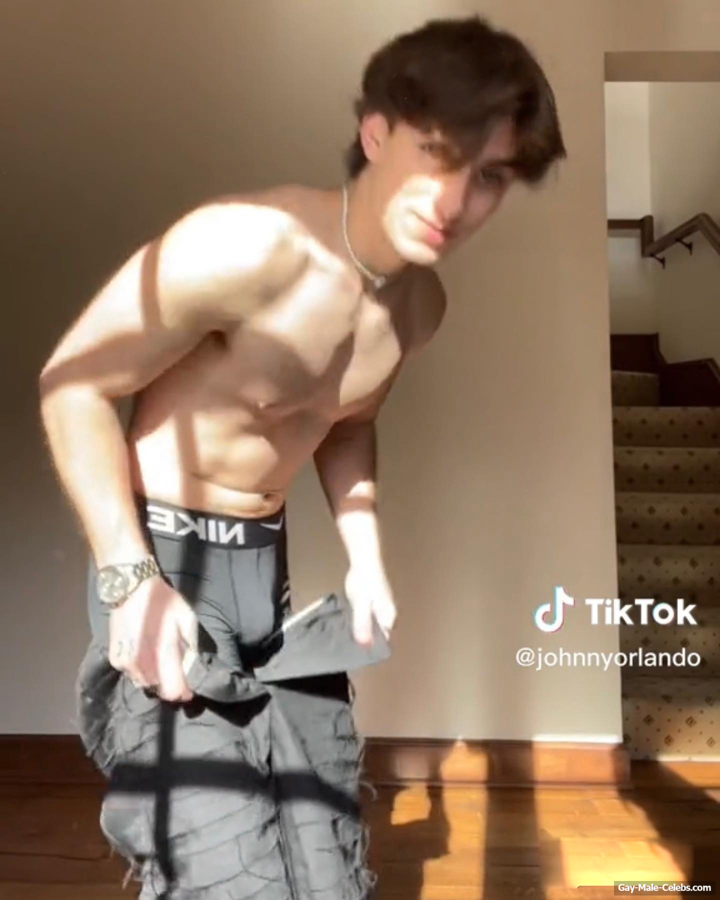 Johnny Orlando penis bulge
