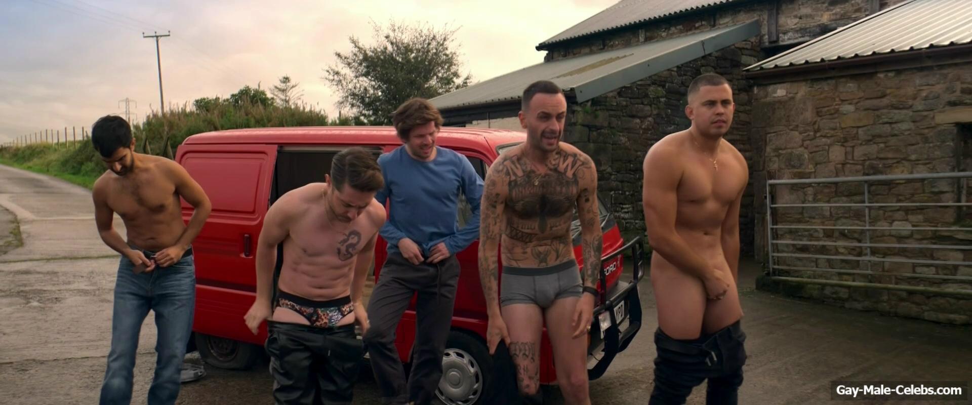 Joseph Gilgun Nude in Brassic