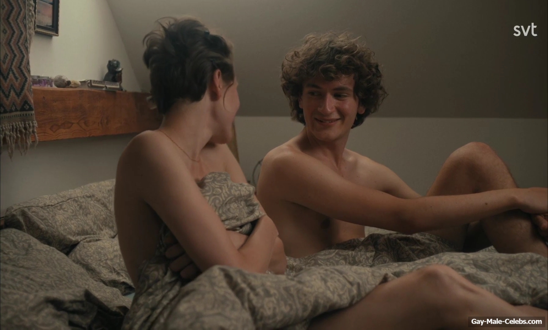 Odin Romanus nude scenes in Leva Lite