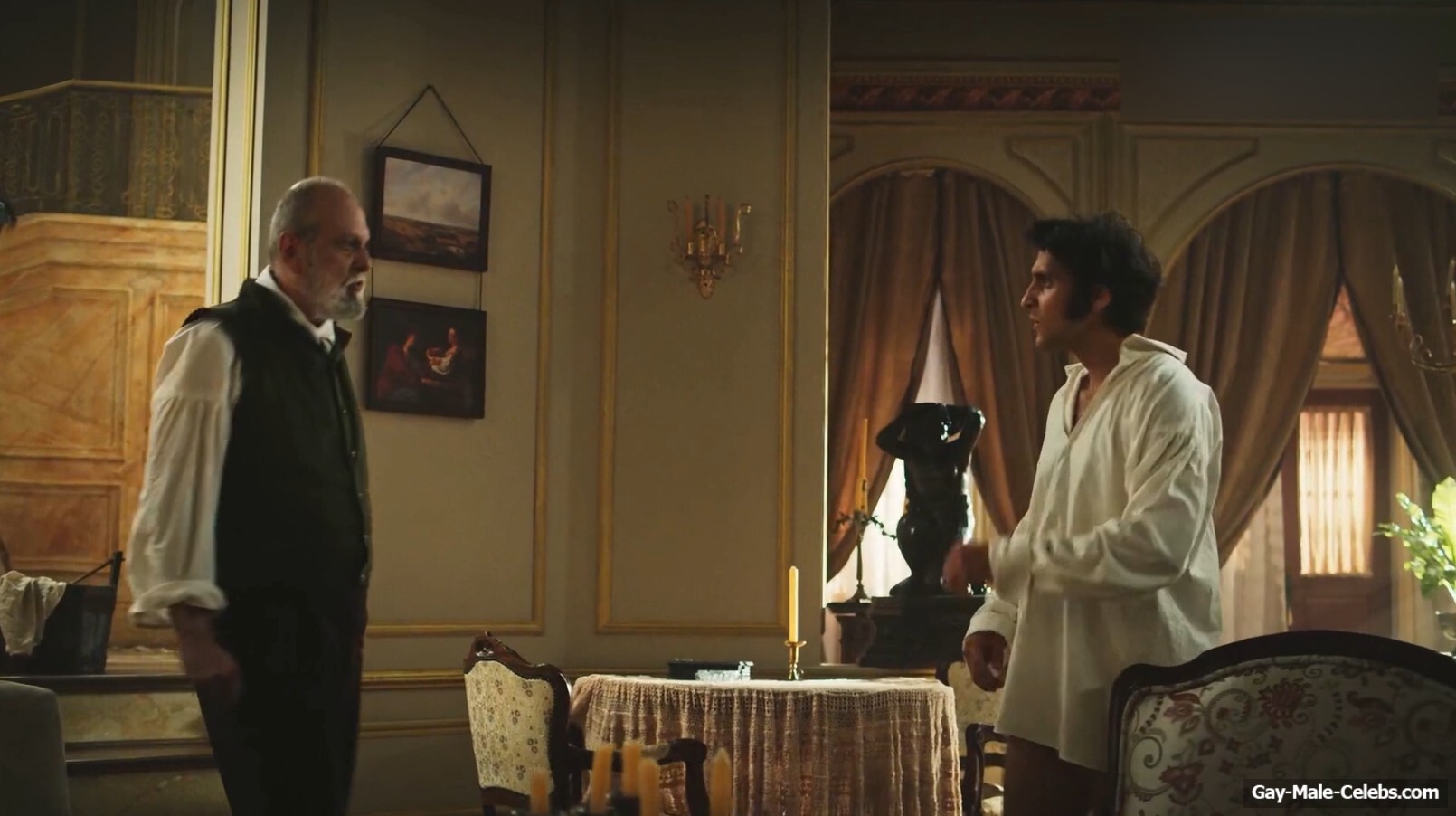 Ricardo Burgos Nude Ass Shirtless Scenes in Madam Beja