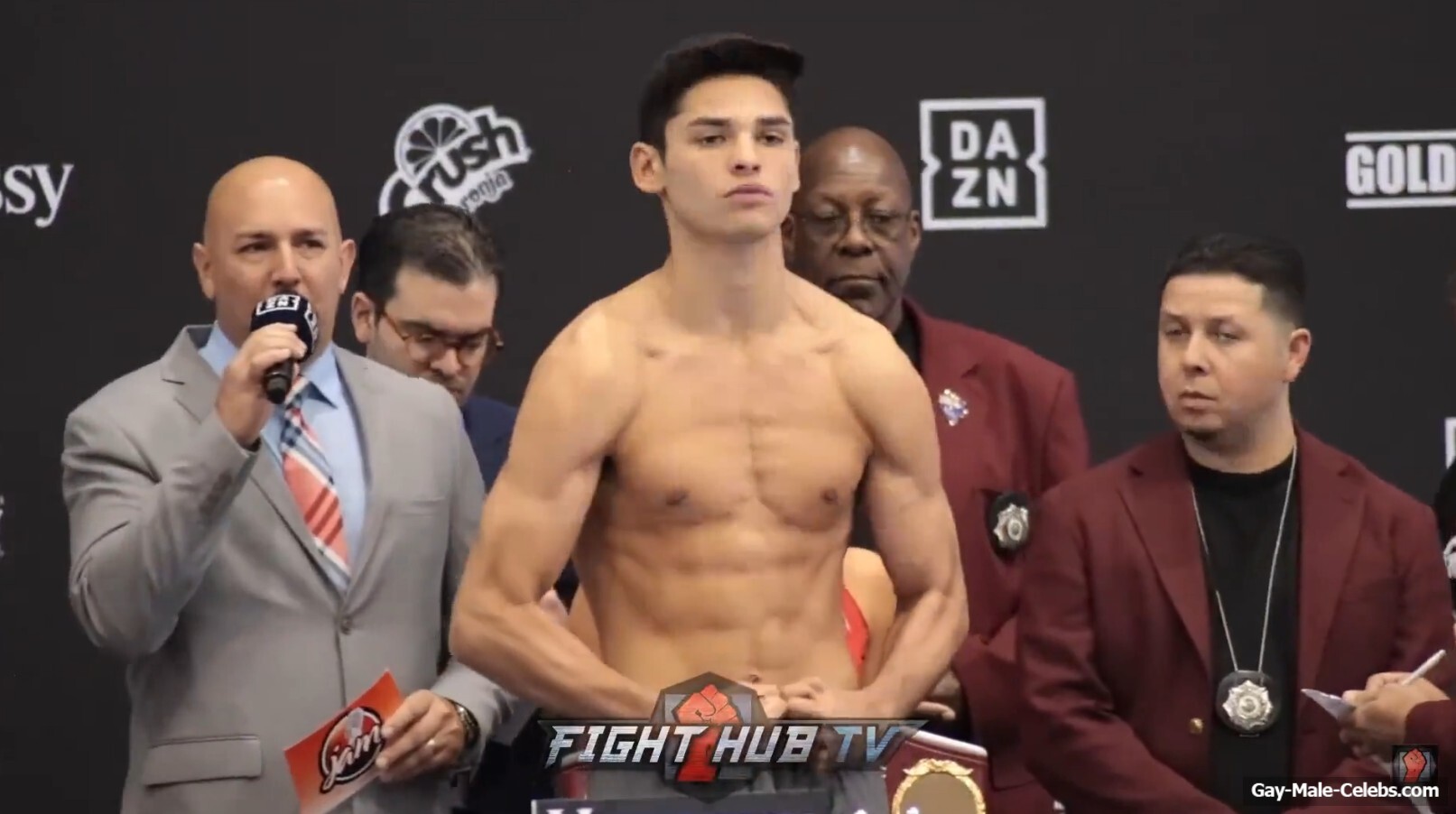 The 10 Best Cock Bulges from Ryan Garcias Weigh-Ins