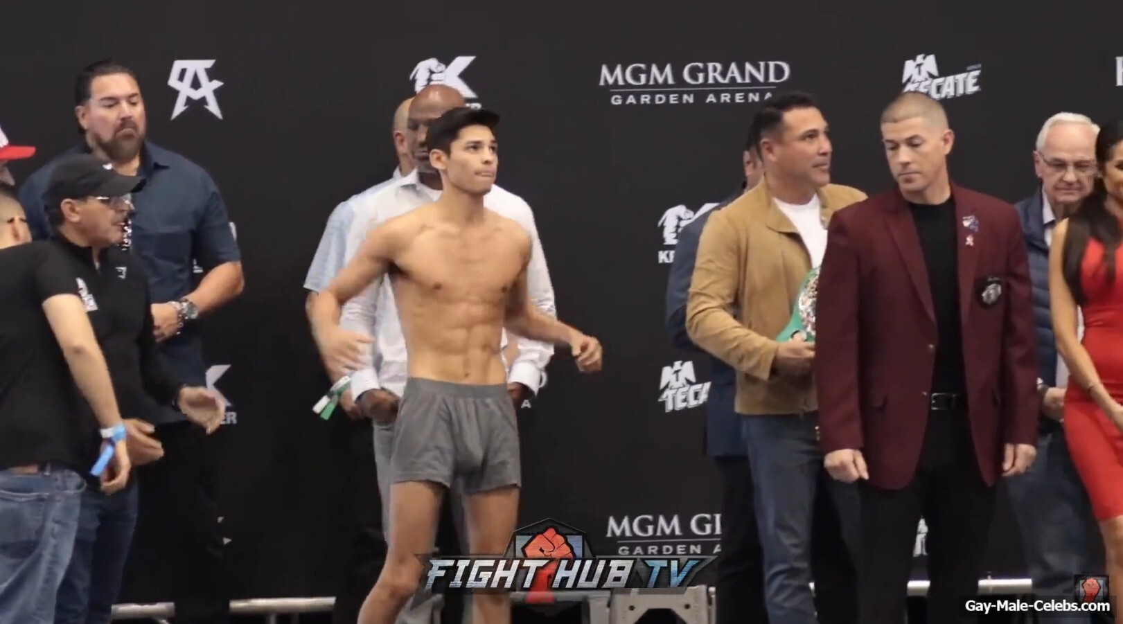 The 10 Best Cock Bulges from Ryan Garcias Weigh-Ins