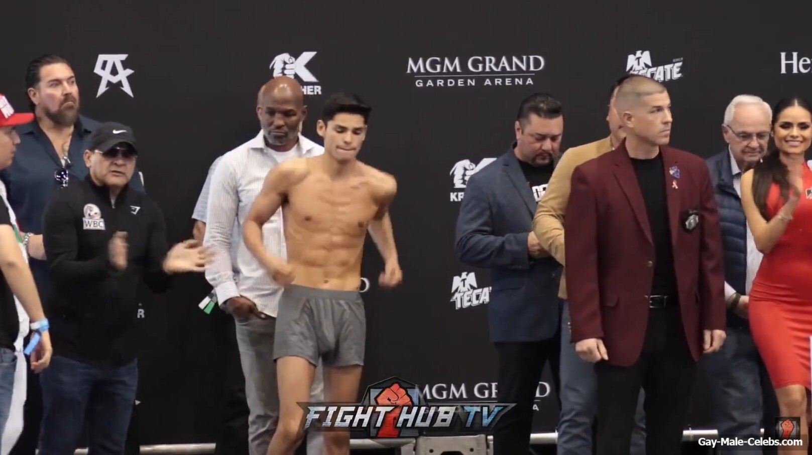 Ryan Garcia dick bulge