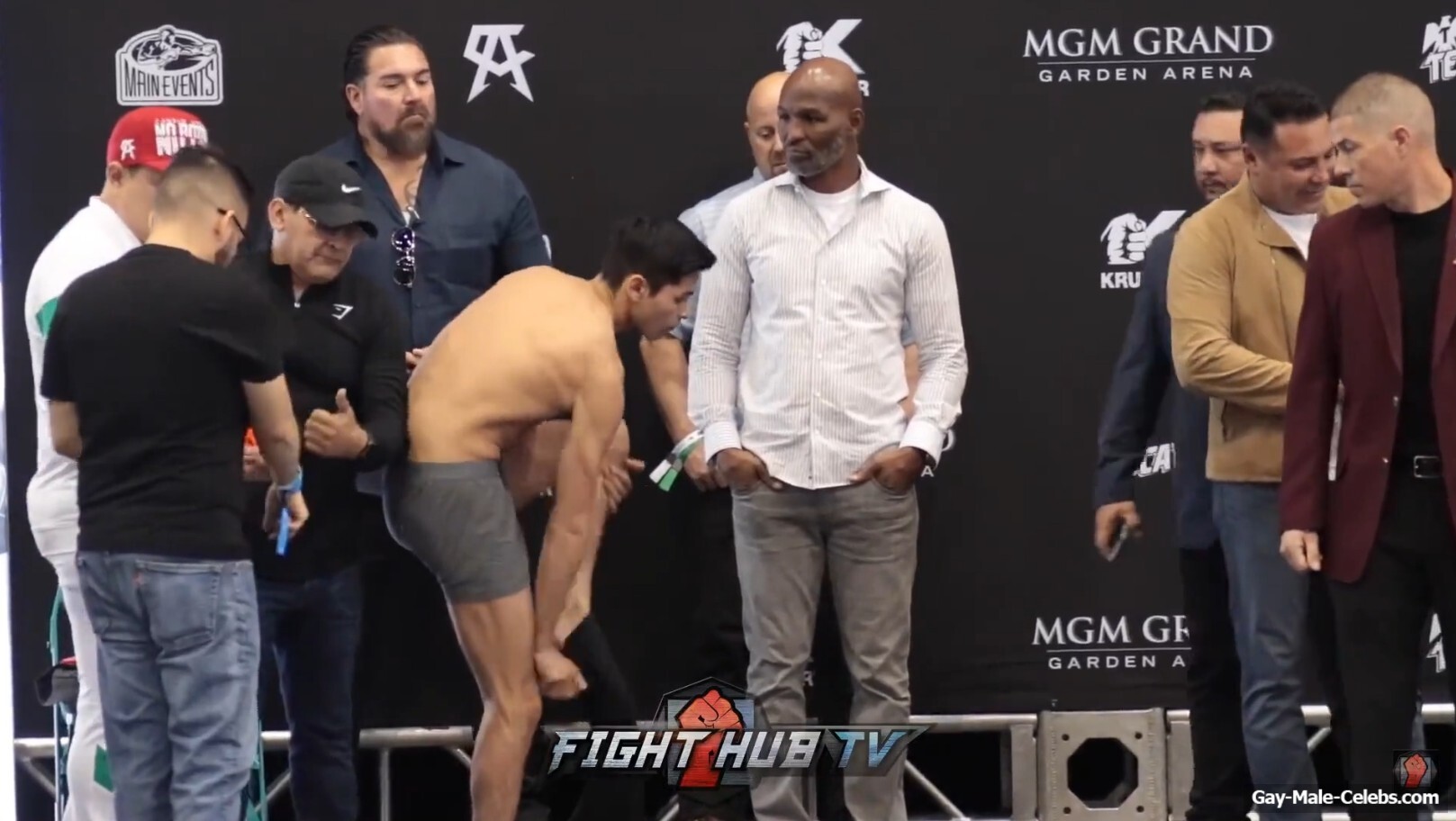 The 10 Best Cock Bulges from Ryan Garcias Weigh-Ins