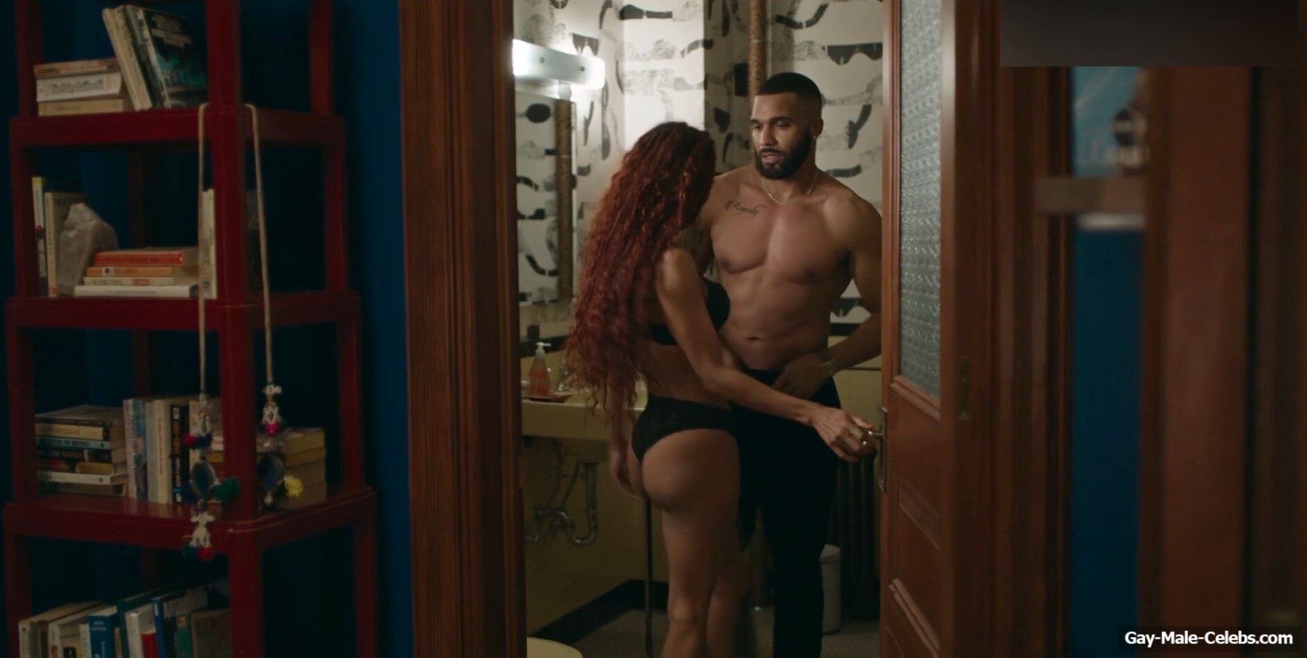Tyler Lepley shirtless