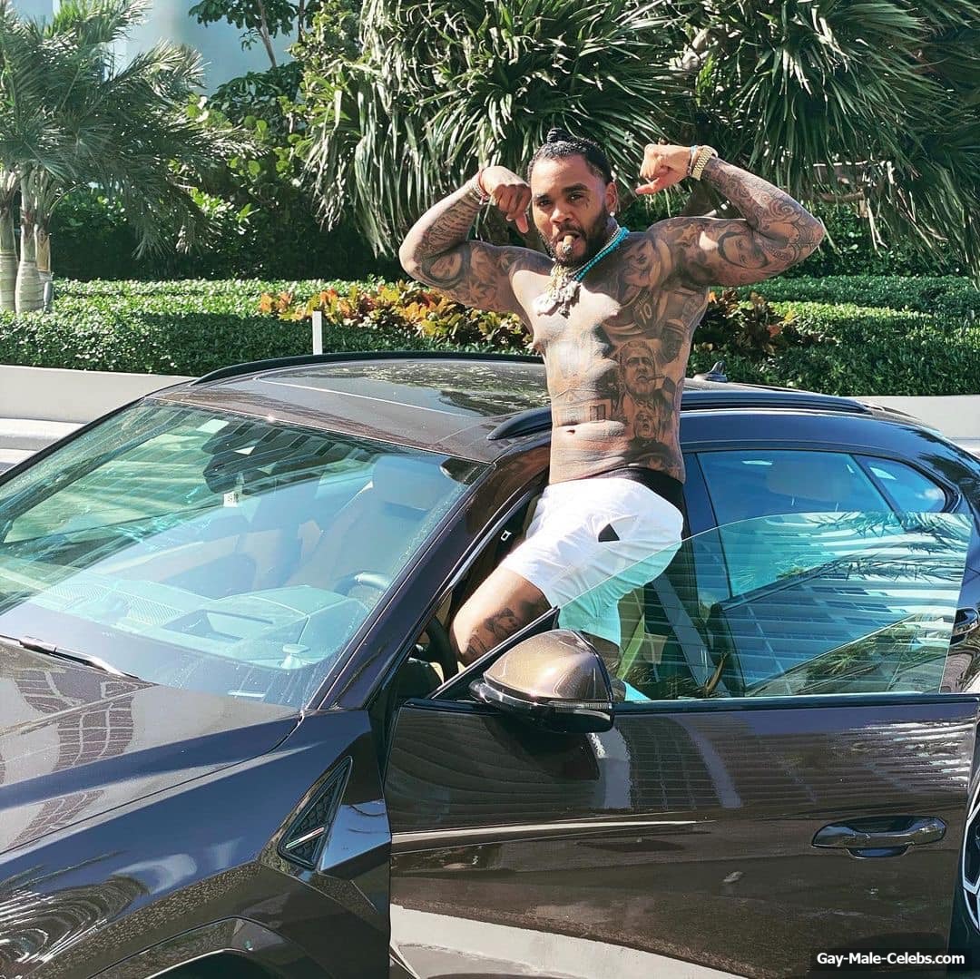 Kevin Gates Shirtless And Big Cock Bulge Pics