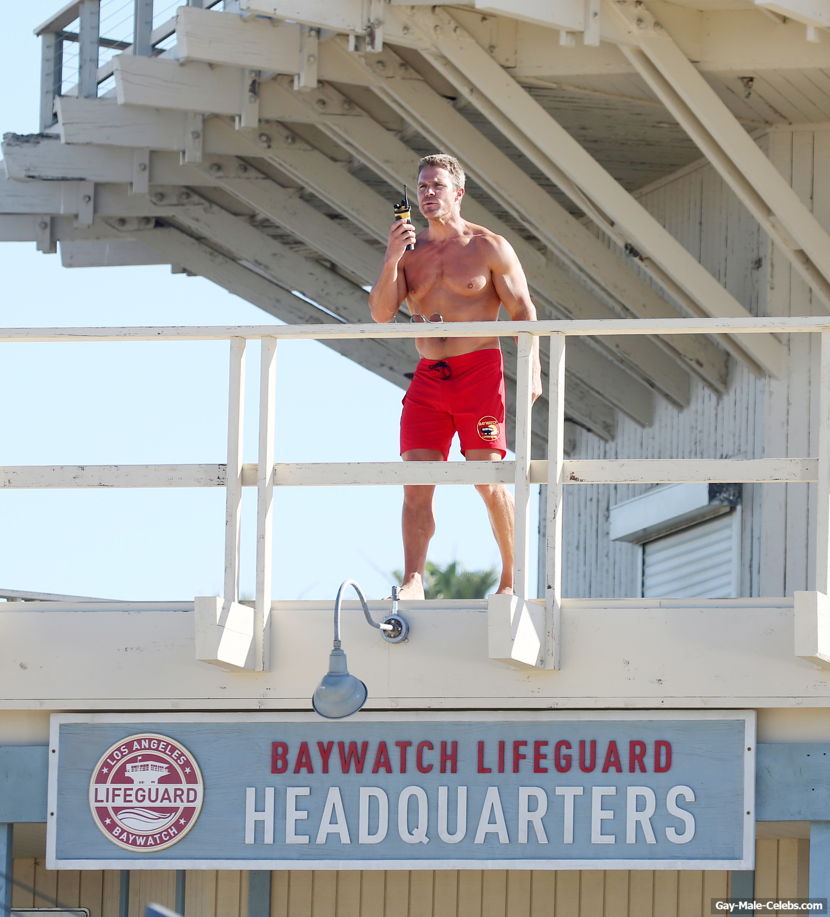 Stephen Amell Shirtless  Cock Bulge Pics