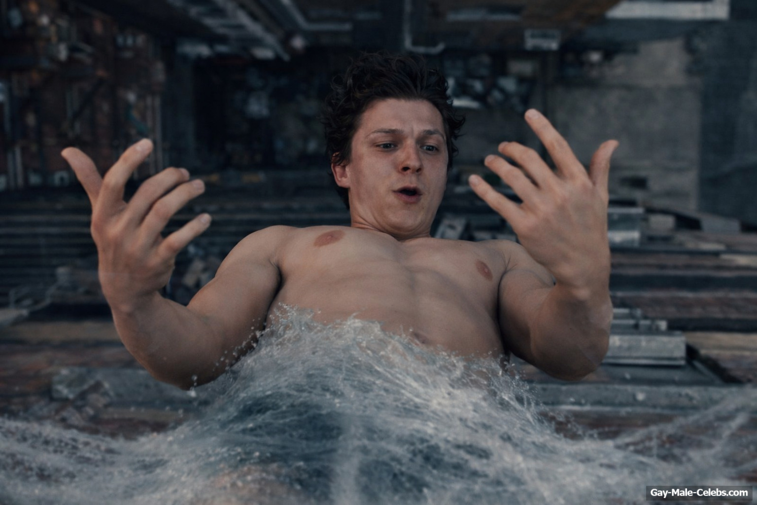 Tom Holland underwear