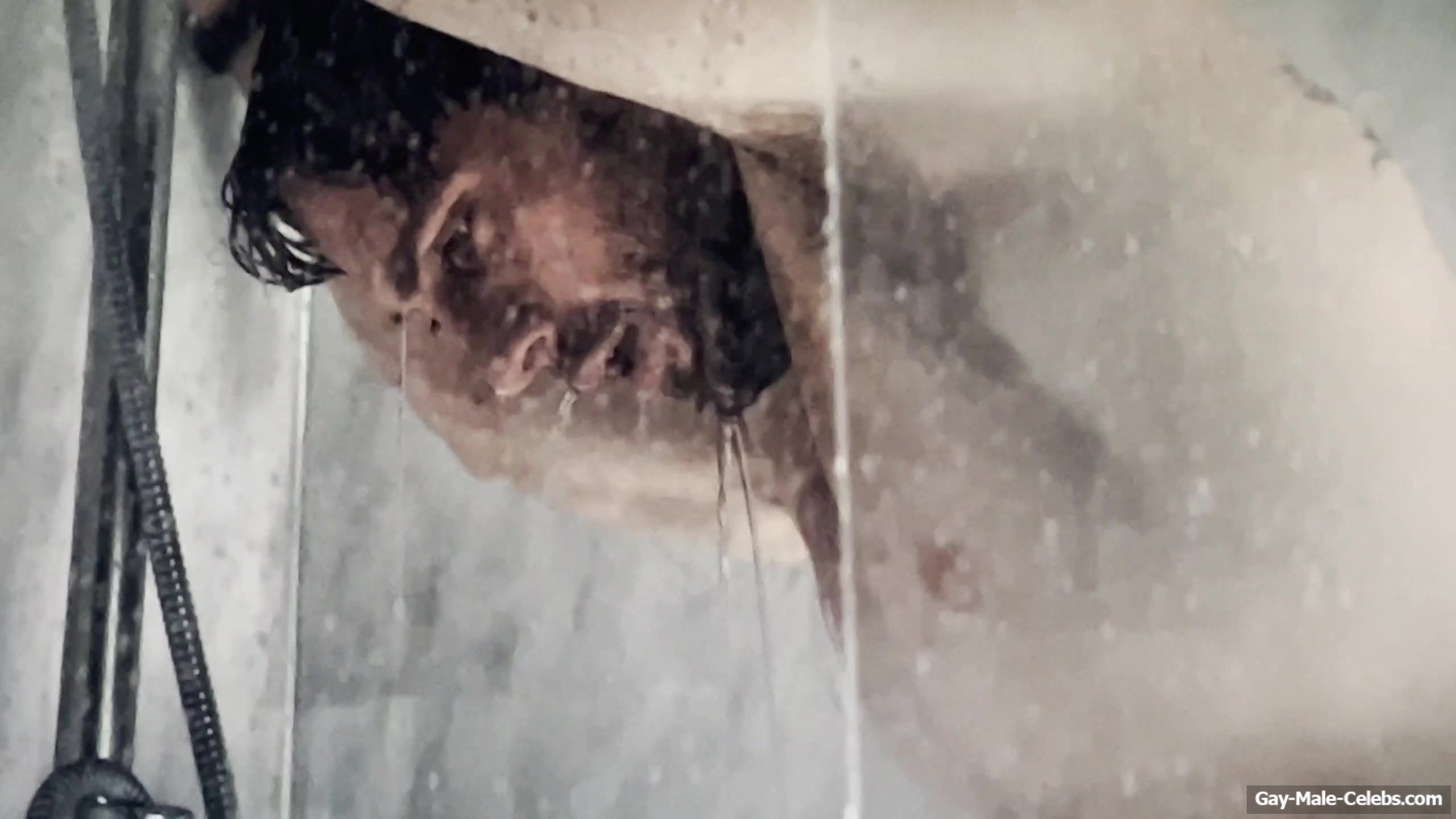 Aaron Taylor-Johnson nude shower scene in Fuze