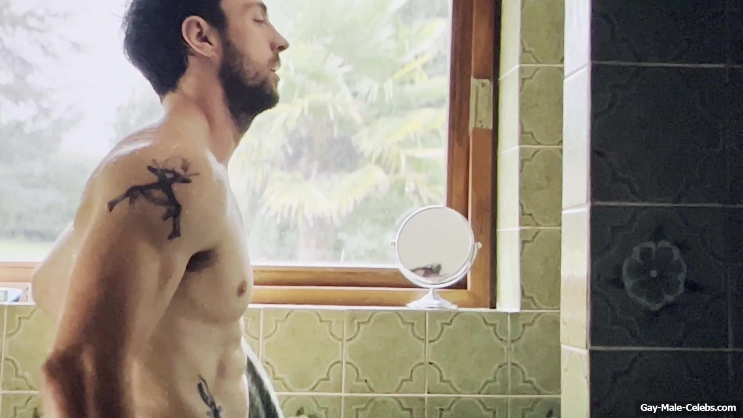 Aaron Taylor-Johnson nude shower scene in Fuze
