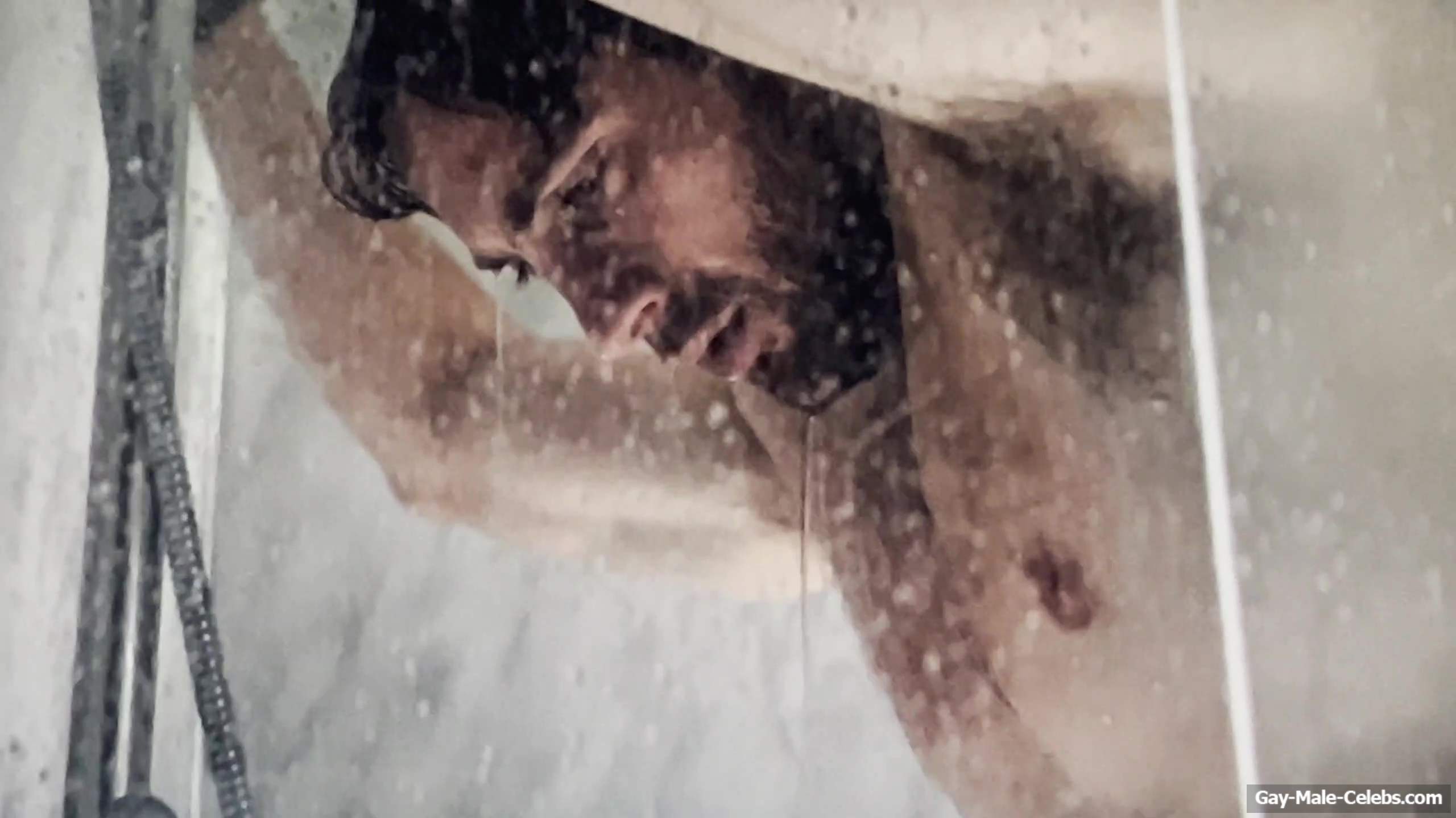 Aaron Taylor-Johnson nude shower scene in Fuze