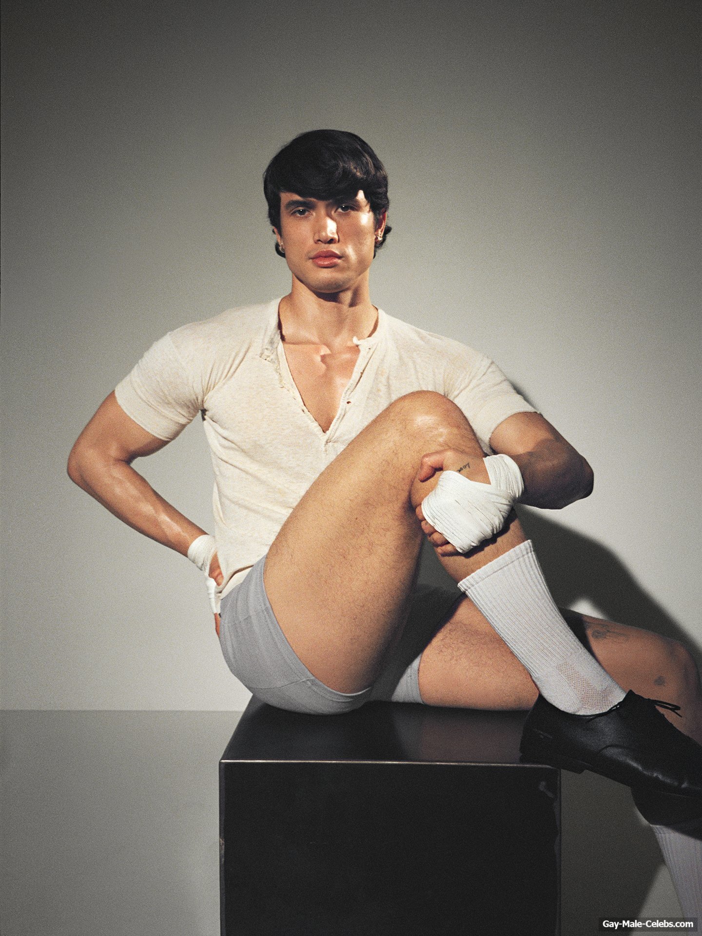 Charles Melton Shirtless And Cock Bulge Pics