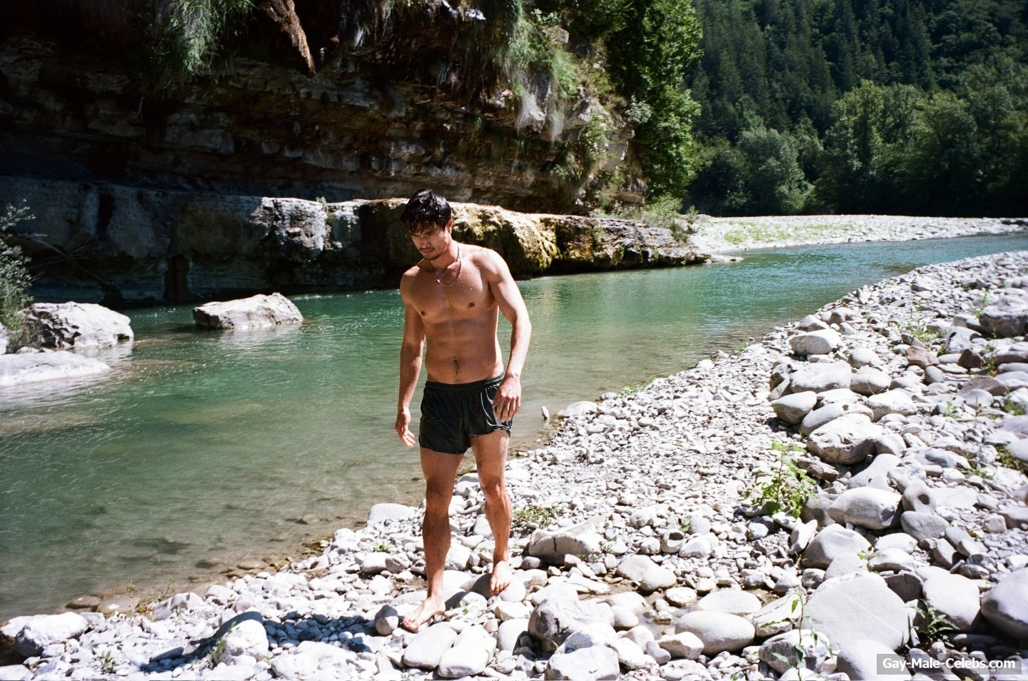 Charles Melton Shirtless And Cock Bulge Pics