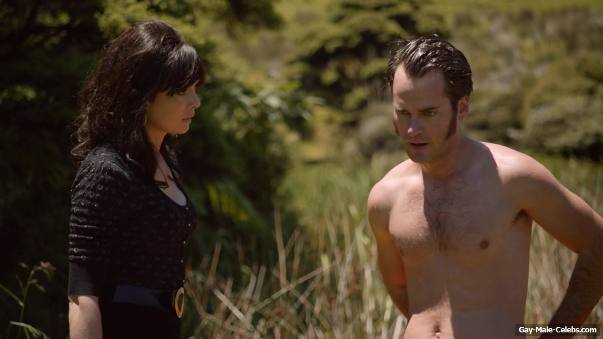 David de Lautour nude scenes in Westside