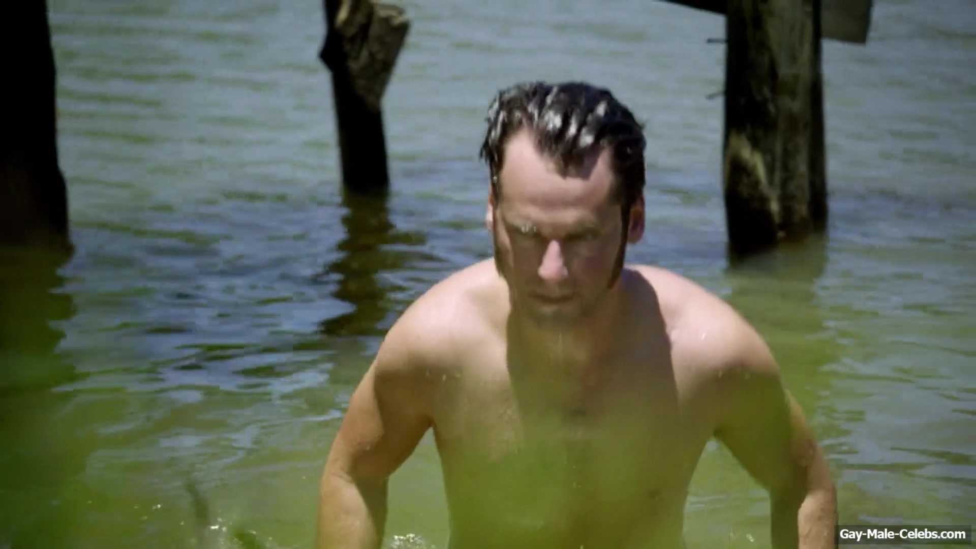 David de Lautour nude scenes in Westside