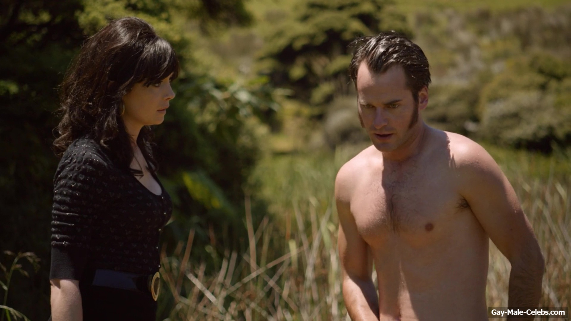 David de Lautour nude scenes in Westside