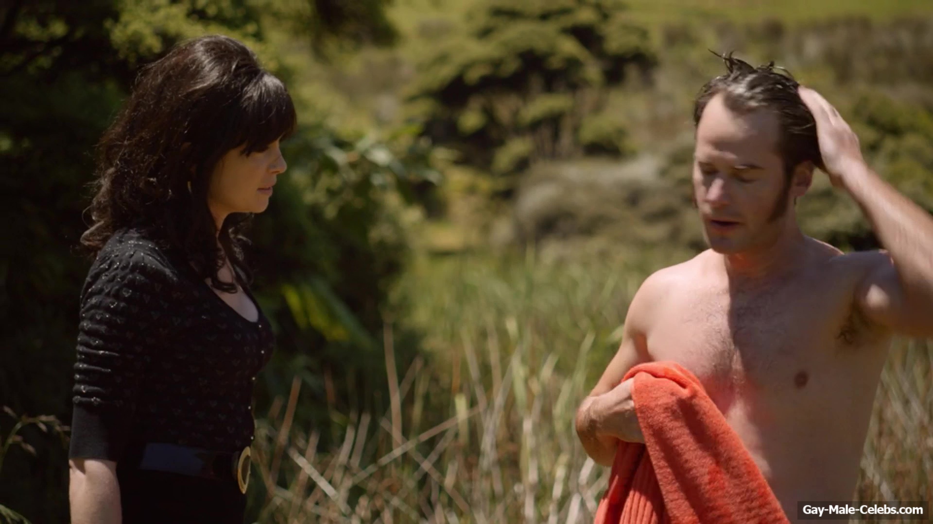 David de Lautour nude scenes in Westside