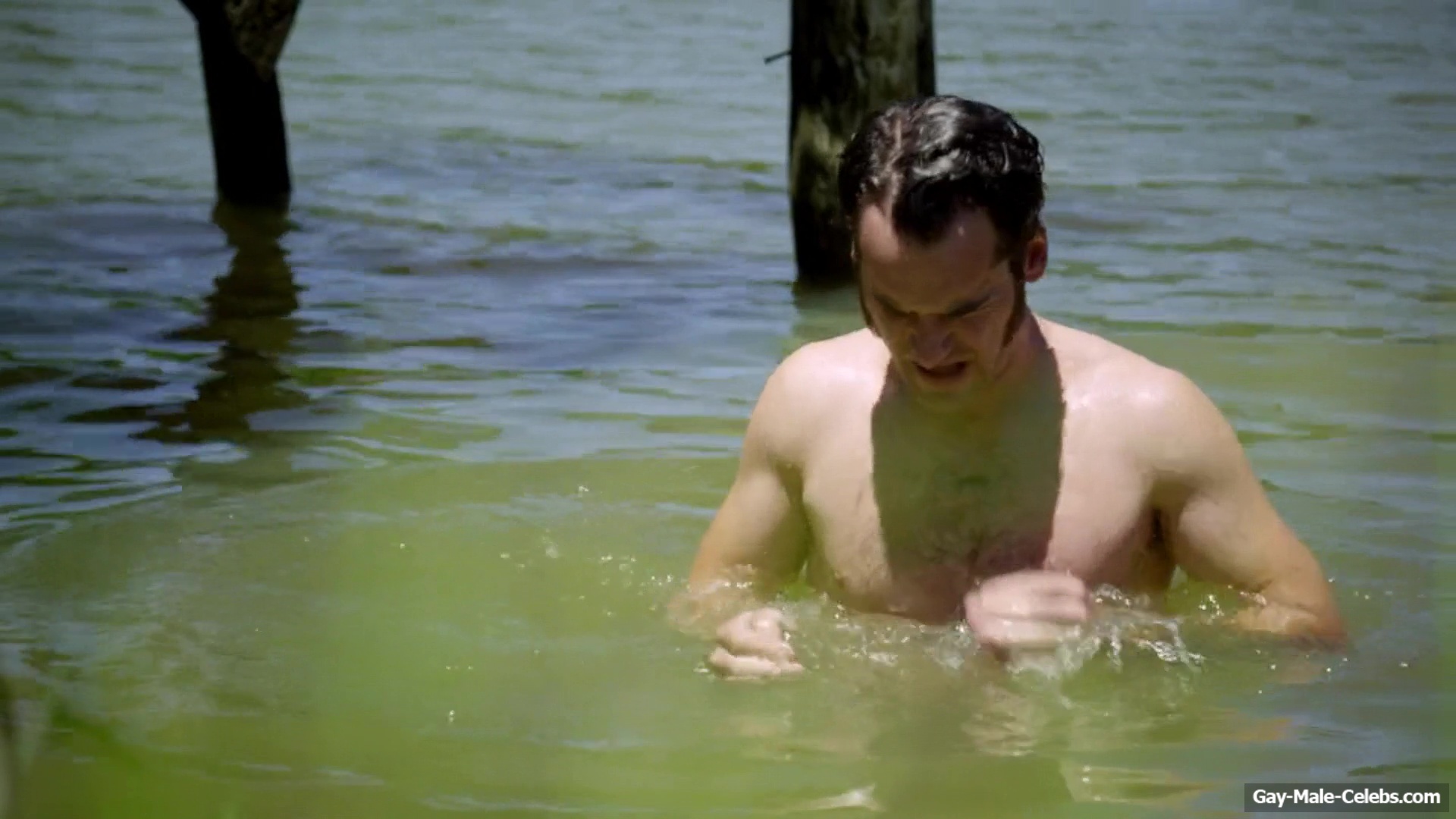 David de Lautour nude scenes in Westside