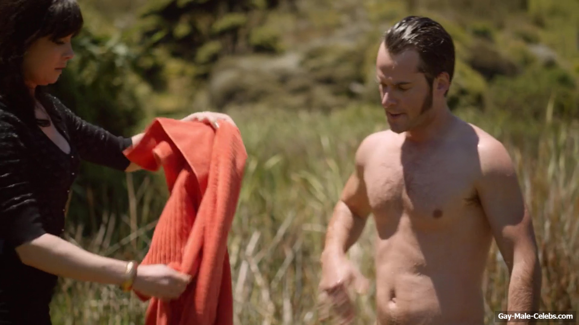 David de Lautour nude scenes in Westside