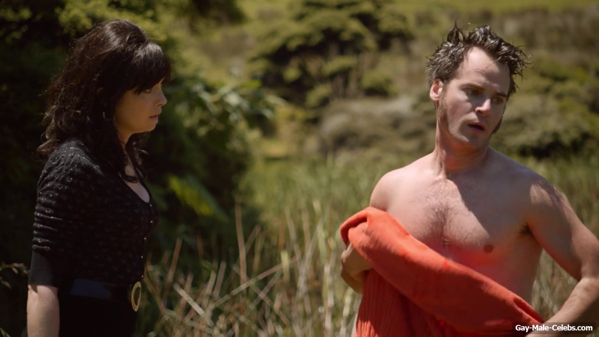 David de Lautour nude scenes in Westside