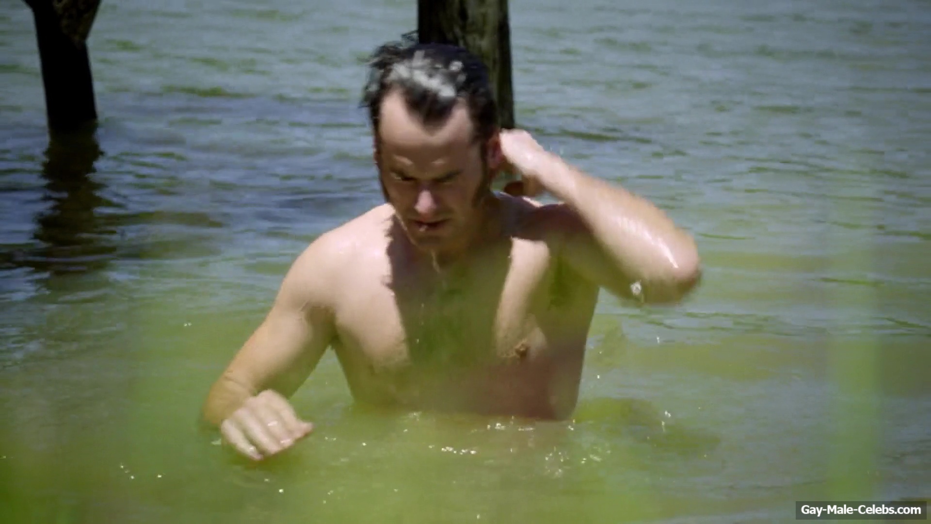 David de Lautour nude scenes in Westside