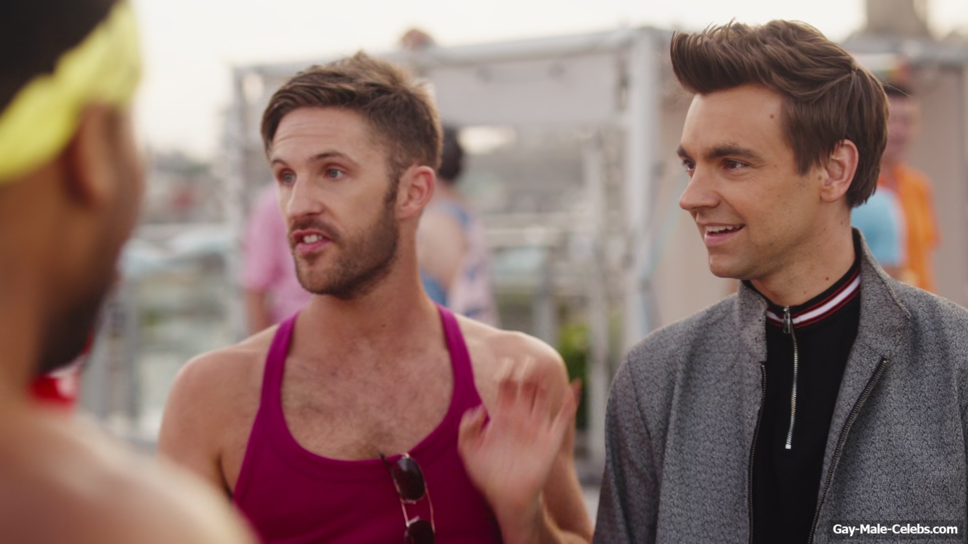 Drew Tarver And Other Nude Bulge in The Other Two